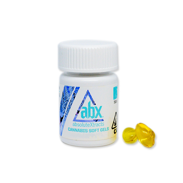 25mg THC Soft Gels (ABX)