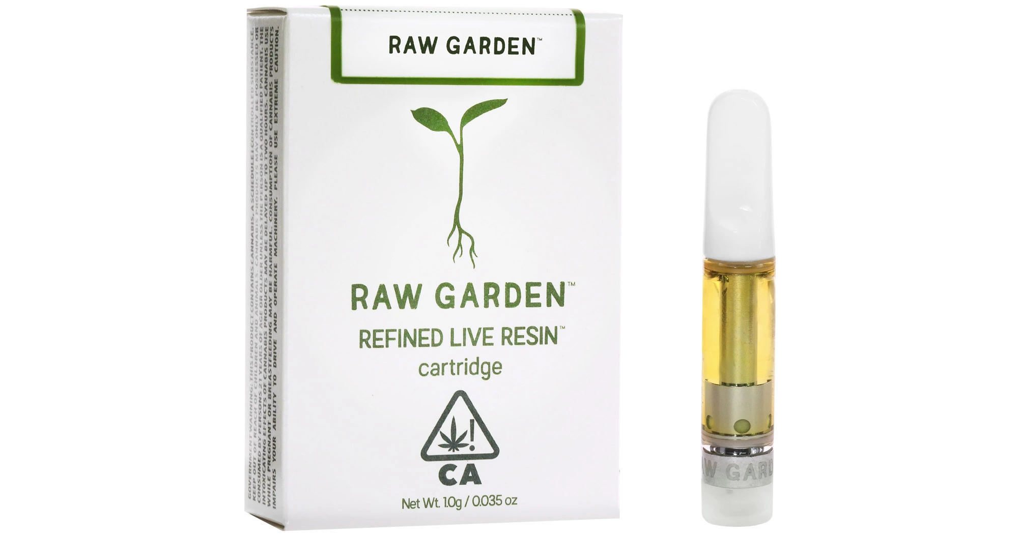 Raw Garden Live Resin Carts 1g